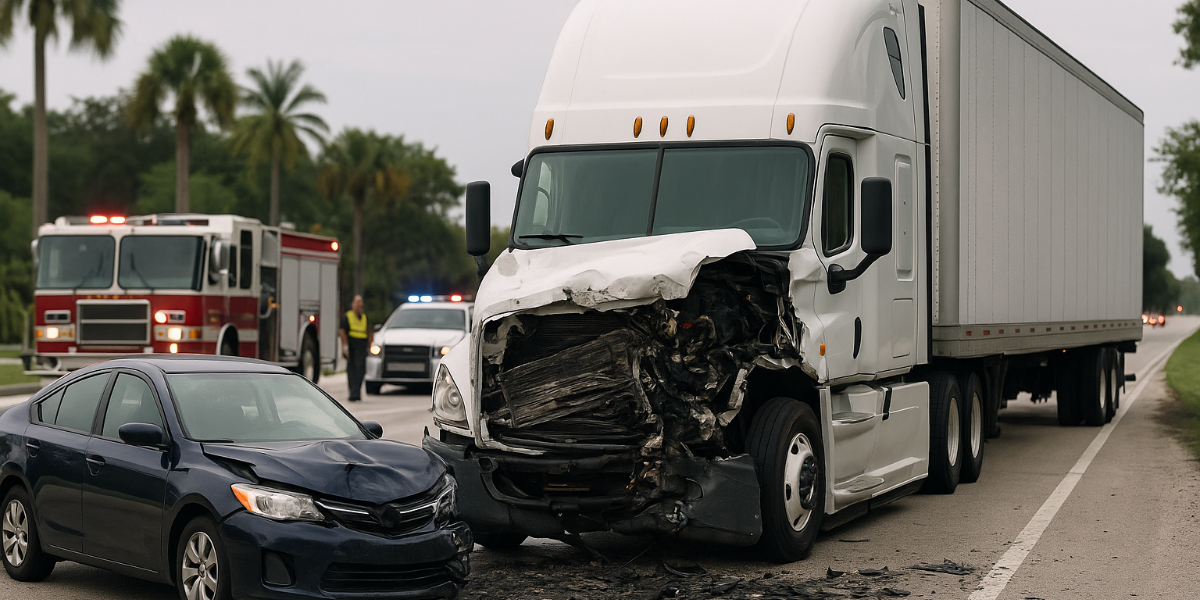 Truck Accident in West Palm Beach